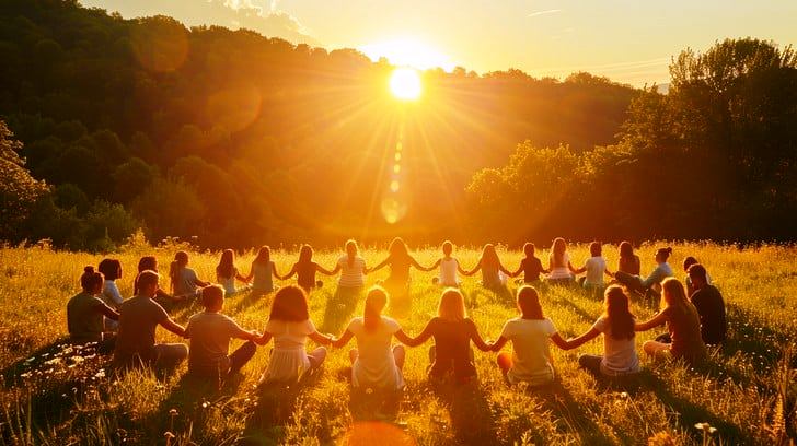 Ladislav Sládek – setkání v kruhu světla, meditace v přírodě 2025